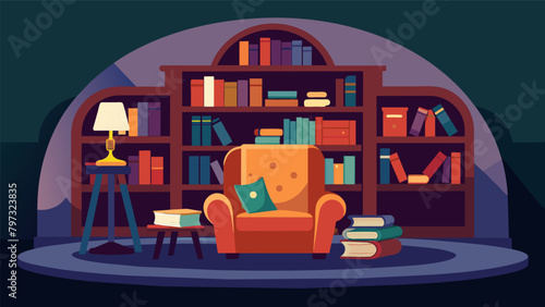 Tucked away from the hustle and bustle of daily life the Mens Book Nook beckons with its inviting armchairs warm lighting and shelves b with literary.