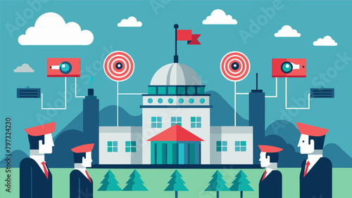 A topsecret government facility where agents use remote neural monitoring to gather intel on targets and potential threats..