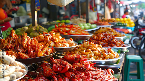 street food delights at the market