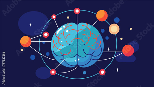 A universal brain symbolizing the potential for a worldwide network of interconnected quantum neural networks revolutionizing how we process and.