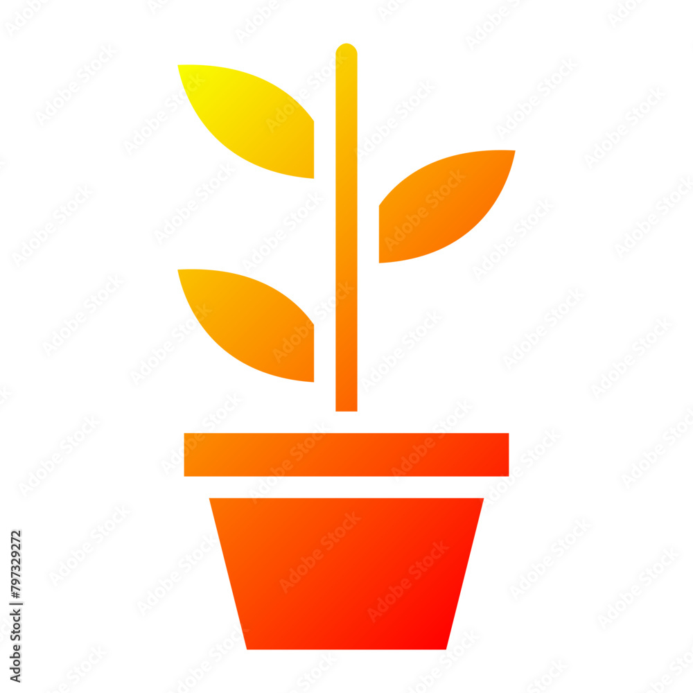 plant pot icon plant pot icon