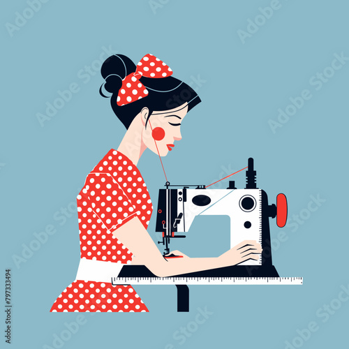 machine and sewing