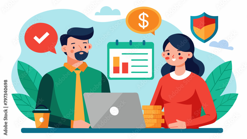 A couple attends a financial literacy seminar to learn how to identify and avoid common scams. A couple attends a financial literacy seminar to learn how to identify and avoid common scams.