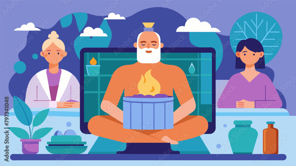 Join us for a virtual sauna session and let our expert guides take you on a journey of rejuvenation and detoxification.. Join us for a virtual sauna session and let our expert guides take you on a journey of rejuvenation and detoxification..