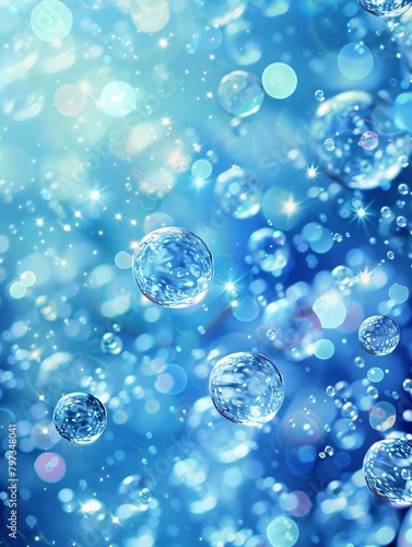 Wallpaper Mural bubbles in water Torontodigital.ca