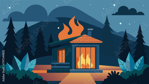 The gentle sound of a crackling fire in the corner of a traditional Finnish sauna its heat and woodsy scent working to ease the symptoms of SAD..