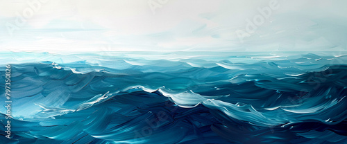 blue ocean wave © Fizza 