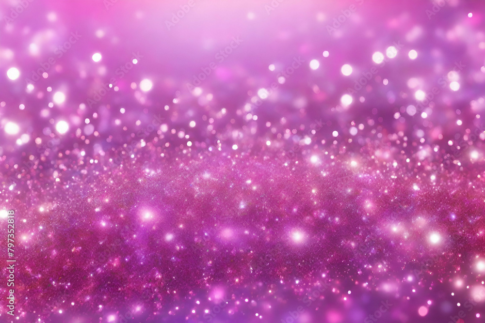 Vibrant background with twinkle lights Pink glitter sparkle Vibrant background with twinkle lights Pink glitter sparkle
