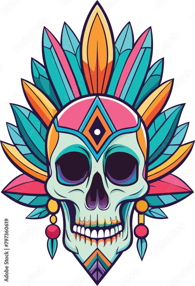skull with wings and flowers isolated icon illustration design skull with wings and flowers isolated icon illustration design