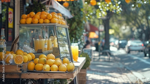 Lemonade stands popped up on street corners, their owners eager to quench the thirst of passersby.