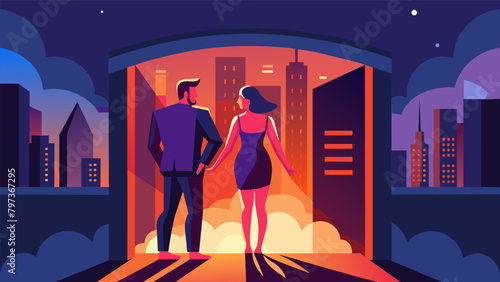 The bright lights and loud noise of the city seem to melt away as a couple steps into the calm atmosphere of the infrared sauna. The saunas heat helps.