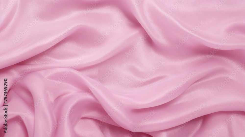 Obraz premium a pink fabric with folds