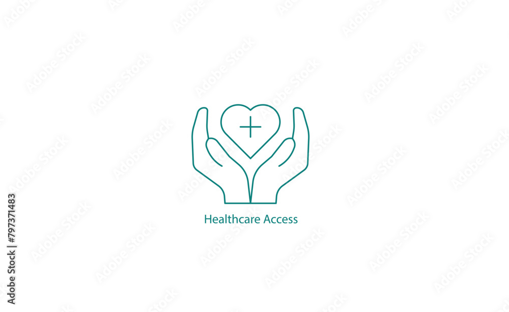 Illustrative Icons: Advocating for Healthcare Access Illustrative Icons: Advocating for Healthcare Access