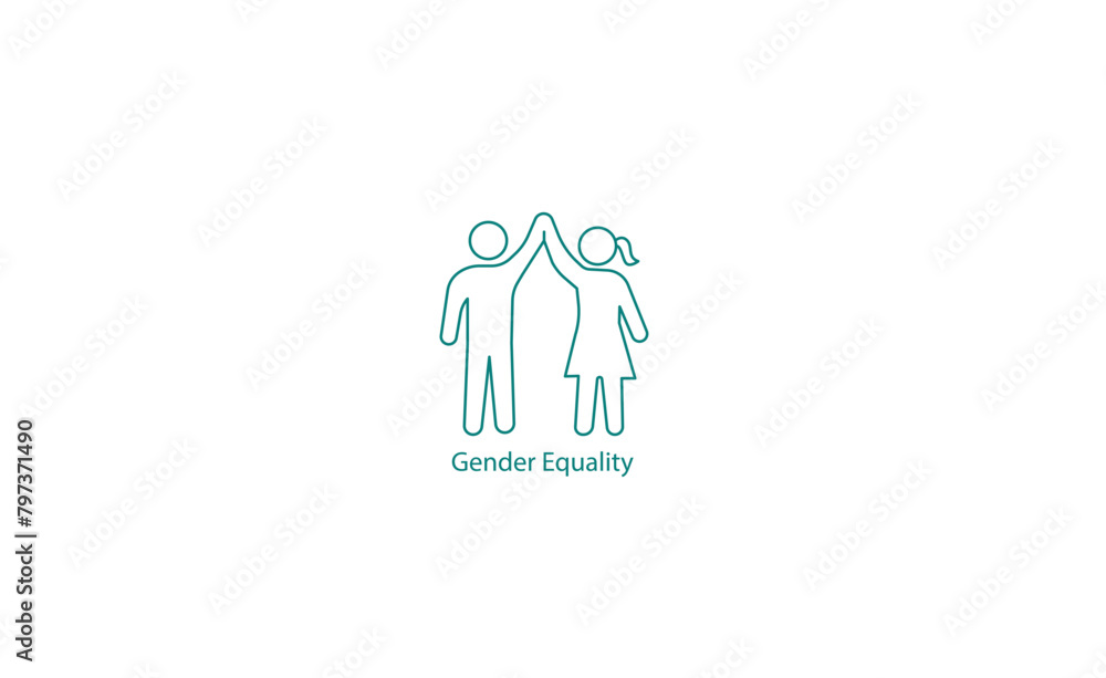 Vector Symbol: Promoting Gender Equality