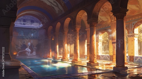 古代ローマ、公衆浴場11 photo