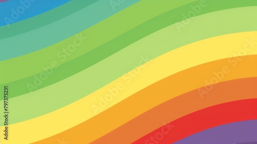 a rainbow colored background with lines