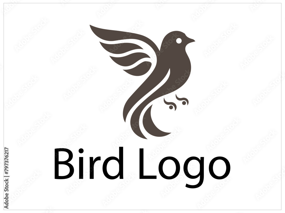 Fototapeta premium Bird logo collection