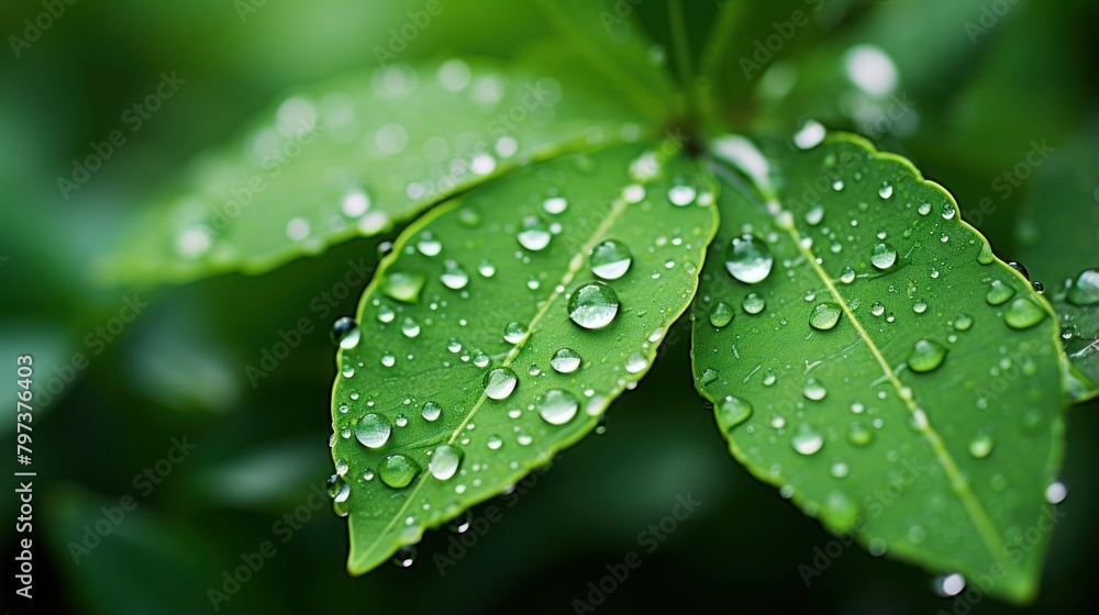 water droplets on a leaf water droplets on a leaf