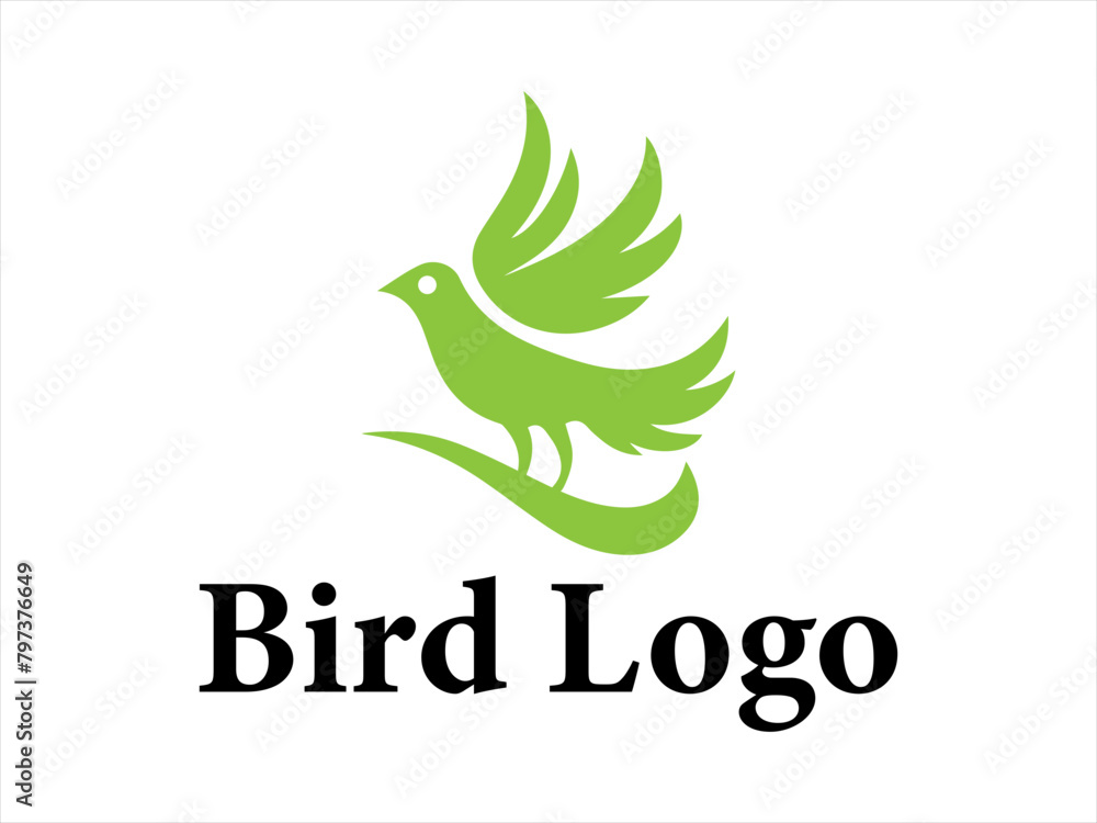 Fototapeta premium Bird logo collection