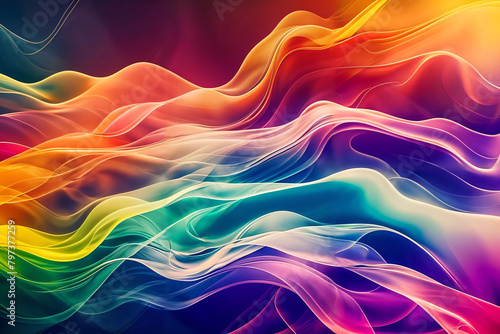 Wallpaper Mural abstract colorful background Torontodigital.ca