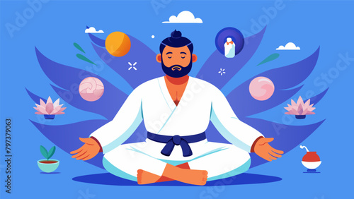 A jiujitsu practitioner shares their journey of overcoming anxiety and panic attacks through the calming and grounding effects of the sport