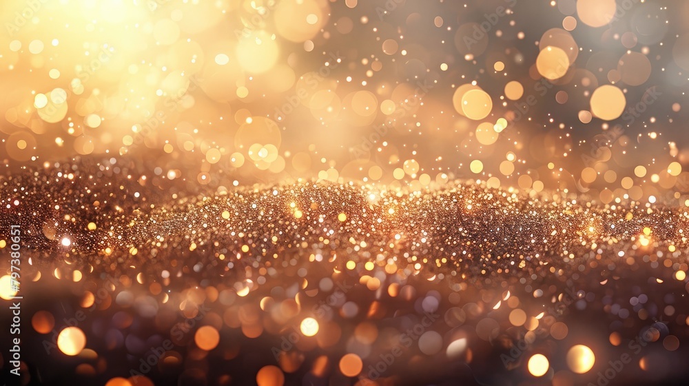 Radiant White and Gold Glittering Background
Radiant White and Gold Glittering Background