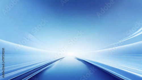 Science future energy technology concept light digital blue background