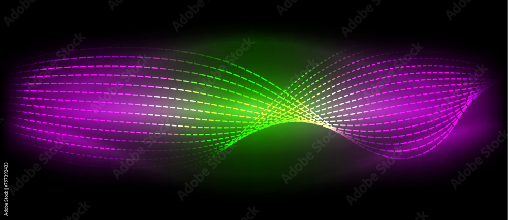 An electrifying display of Automotive lighting with a blend of Purple, Violet, and Electric blue hues, creating a visually stunning neon effect on a black background An electrifying display of Automotive lighting with a blend of Purple, Violet, and Electric blue hues, creating a visually stunning neon effect on a black background