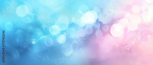 Abstract blur blue background. Gradient pastel background, Template for wedding, anniversary, concept for invitation,Bokeh backgrounds are bursting with color and glamor like a celebration. Suitable 