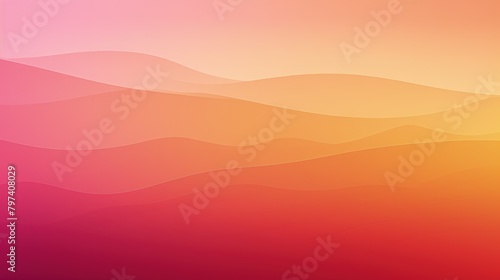 soft pink to orange gradient background © StraSyP BG