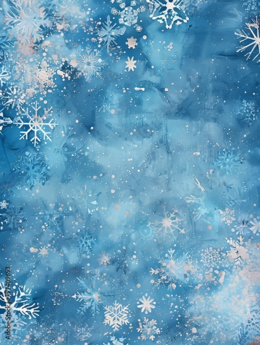 Winter Wonderland Soft Snowflakes WallpaperGentle Falling Snow Scenery
