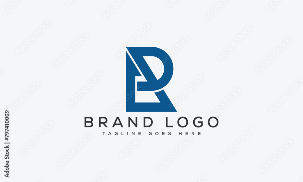 letter DR logo design vector template design for brand