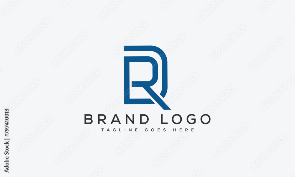 letter DR logo design vector template design for brand letter DR logo design vector template design for brand