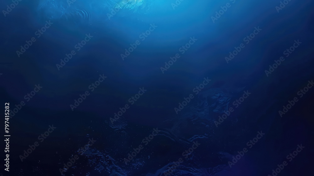 Empty, only dark and deep blue background texture gardient, abstract blue background texture
