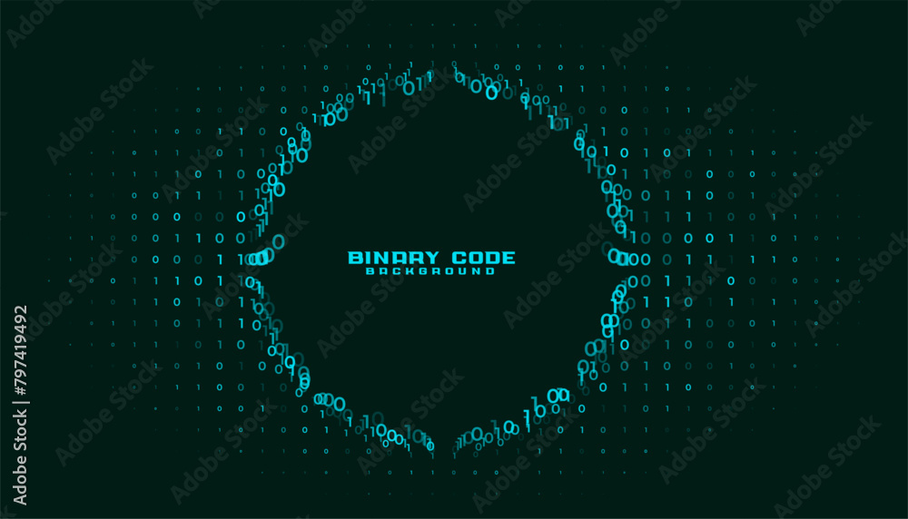 modern binary code tech concept background modern binary code tech concept background