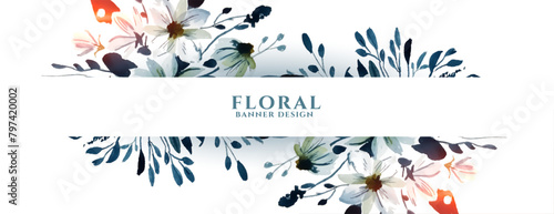 eye catching artistic botanical floral wallpaper for backdrop decor photo