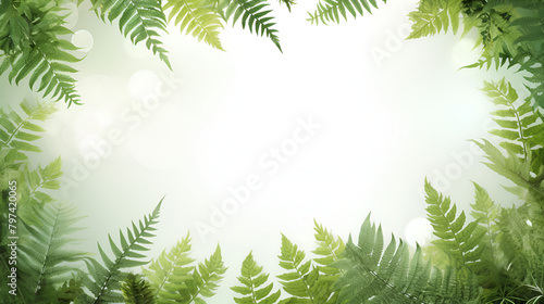 Captivating Beauty of Beautiful Tropical Leaves Background 