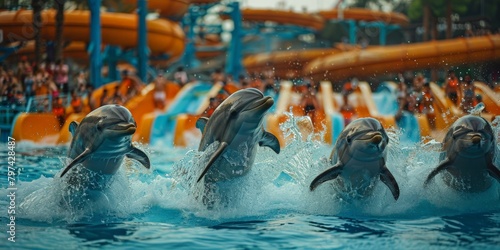  "Chimelong Water Park Summer Festival in China"
