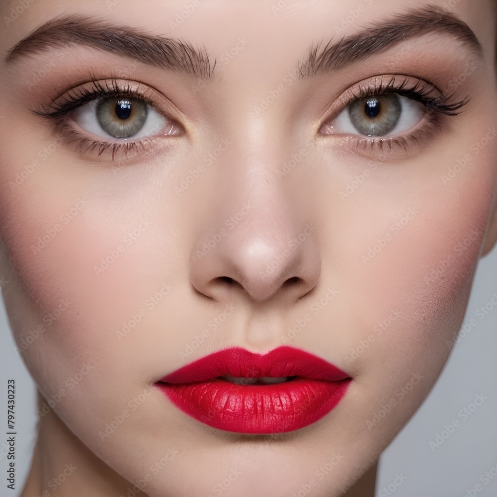 a_close_up_photo_of_woman_in_lipstick_commercial a_close_up_photo_of_woman_in_lipstick_commercial