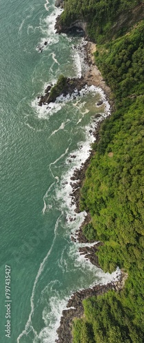 Fly Over Paradise: A Breathtaking Drone Tour of Karang Agung Beach