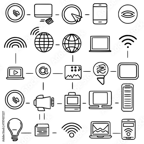 communication icon, business icon, technology icon, speech icon, community icon, cooperation icon, media icon, social icon, teamwork icon, internet icon, marketing icon, network icon, social media ico