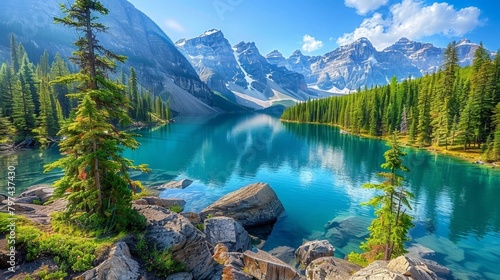  "Banff National Park in Canada"