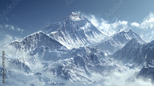  "Mount Everest in Nepal" © mogamju