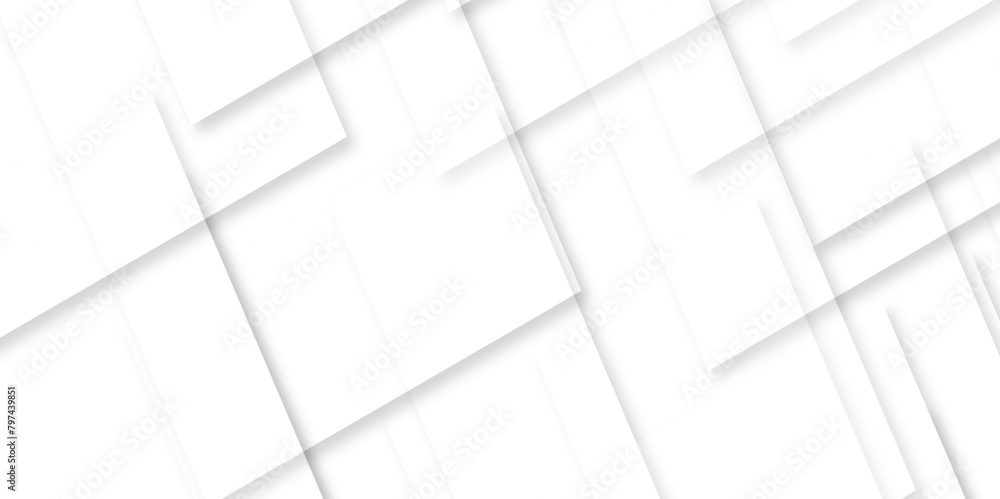 Abstract seamless modern white and gray color technology concept. Modern and elegant geometric white and gray color background, Template for branding business.