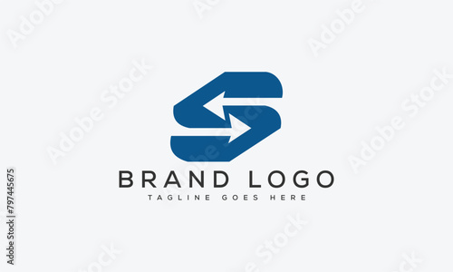 Free Download letter S logo design vector template design for brand - GFXLoad