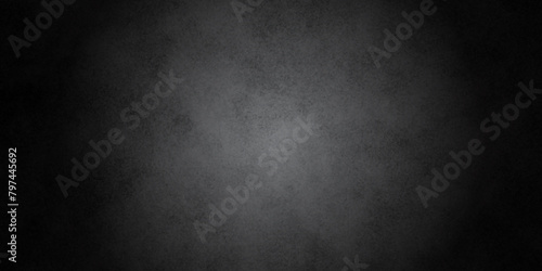 Abstract grunge background design with textured black stone concrete wall. abstract dark gray background backdrop studio, cement concrete wall texture. marble texture background. black paper texture.	 photo