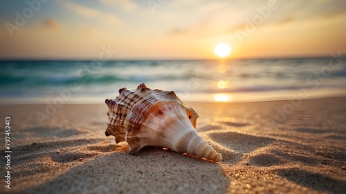 seashell on the beach