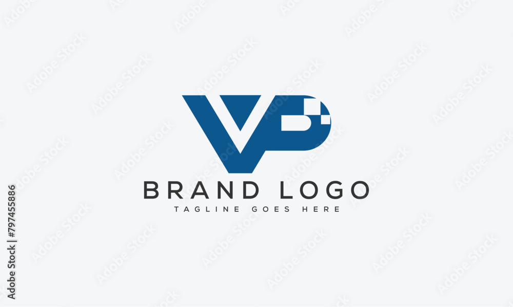 letter Vp logo design vector template design for brand letter Vp logo design vector template design for brand