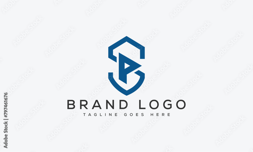 letter SP logo design vector template design for brand letter SP logo design vector template design for brand