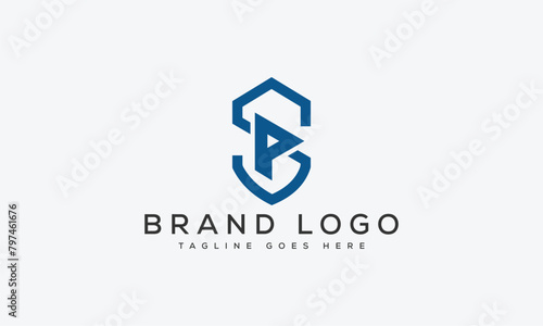 Free Download letter SP logo design vector template design for brand - GFXLoad